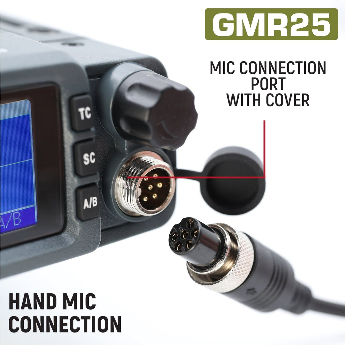 GMR25 - 25W Waterproof GMRS Mobile Radio