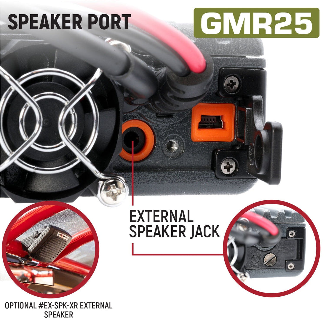 GMR25 - 25W Waterproof GMRS Mobile Radio