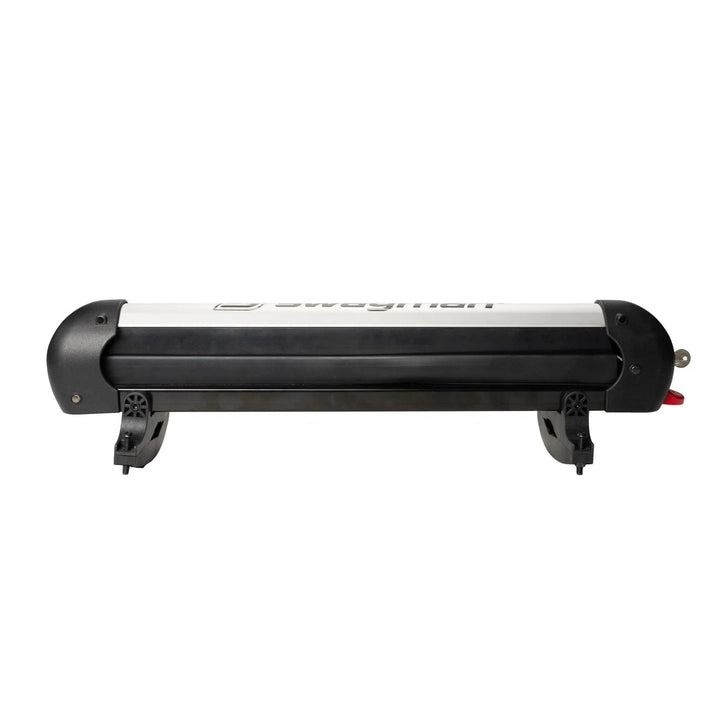 Squall4 snowboard rack on a white background