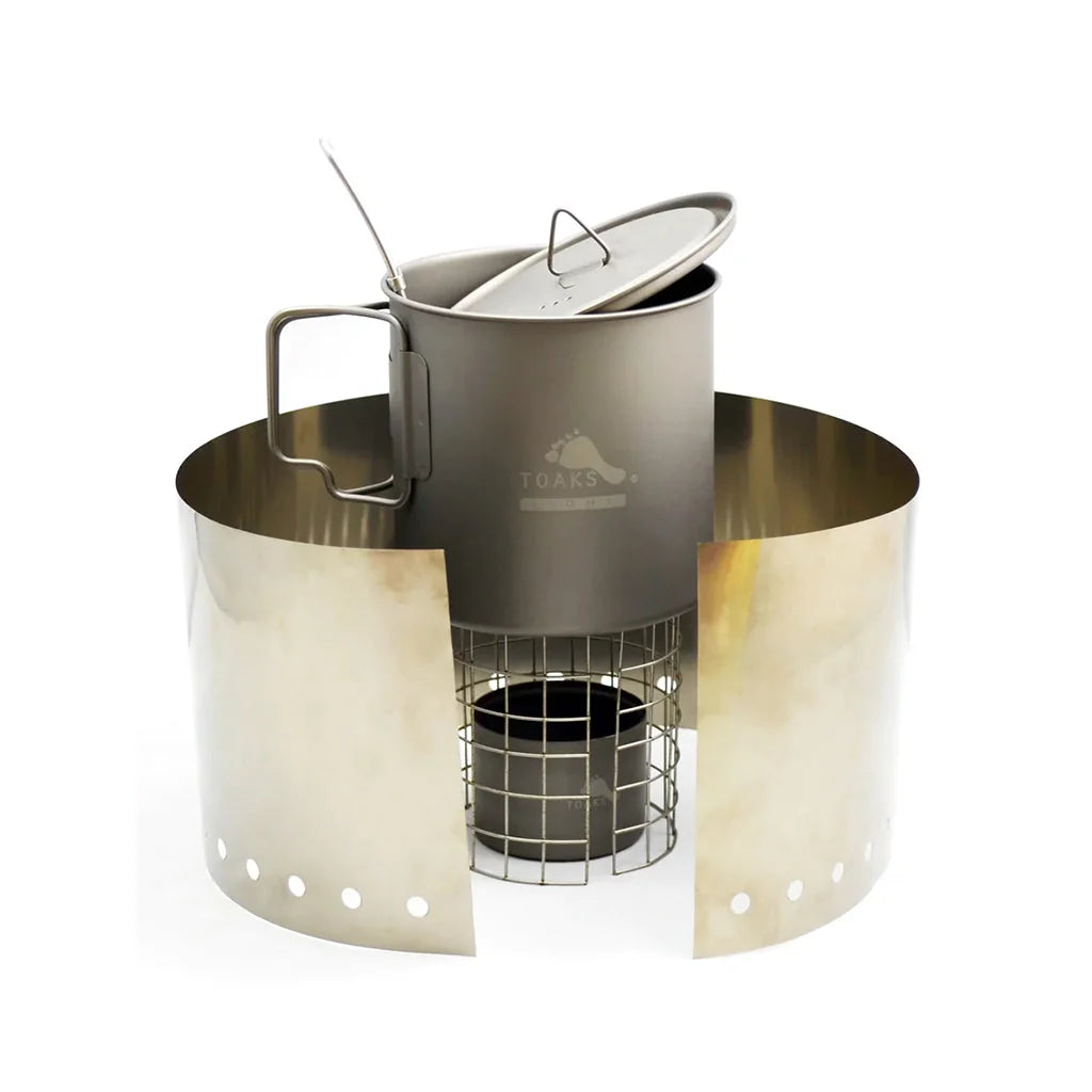 TOAKS Titanium Alcohol Stove System w/650ml Pot