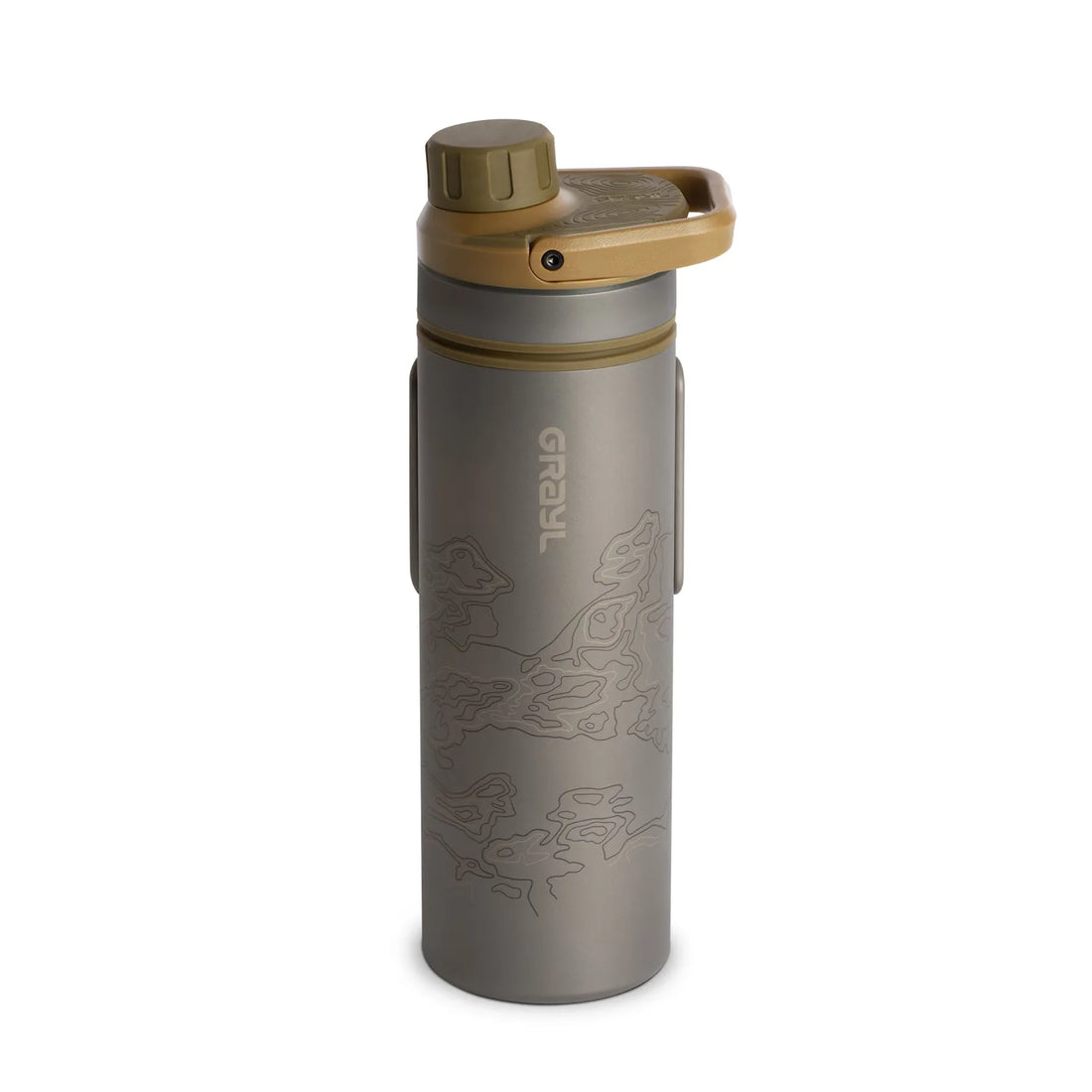 GRAYL 16.9oz UltraPress Ti Purifier in Coyote Brown