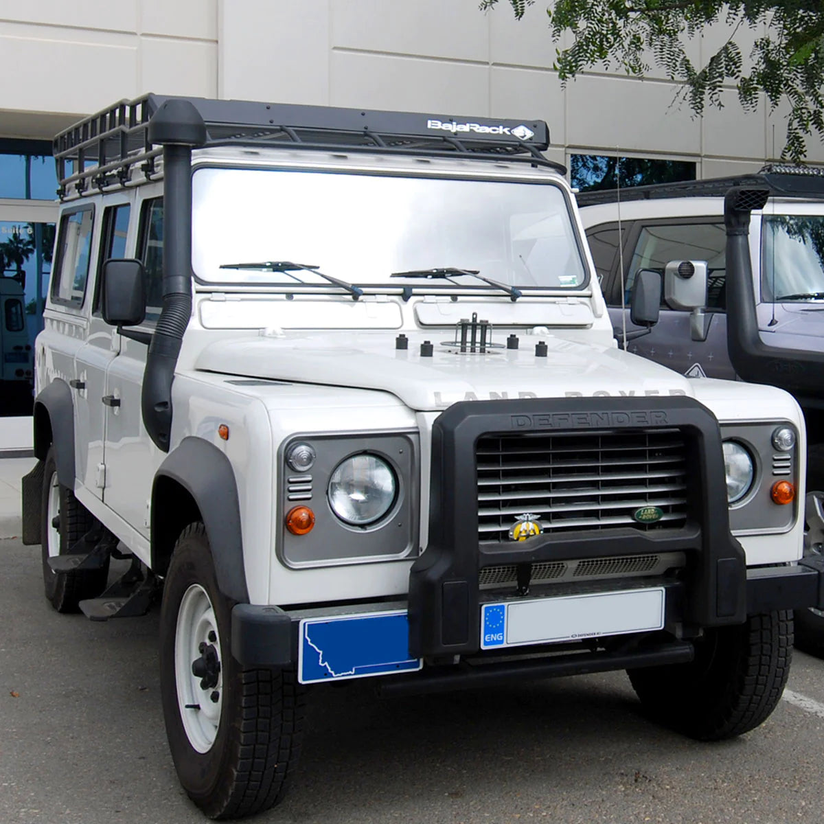 Land Rover Defender 110 Roof Rack | Safari Rack - Gearlanders ...