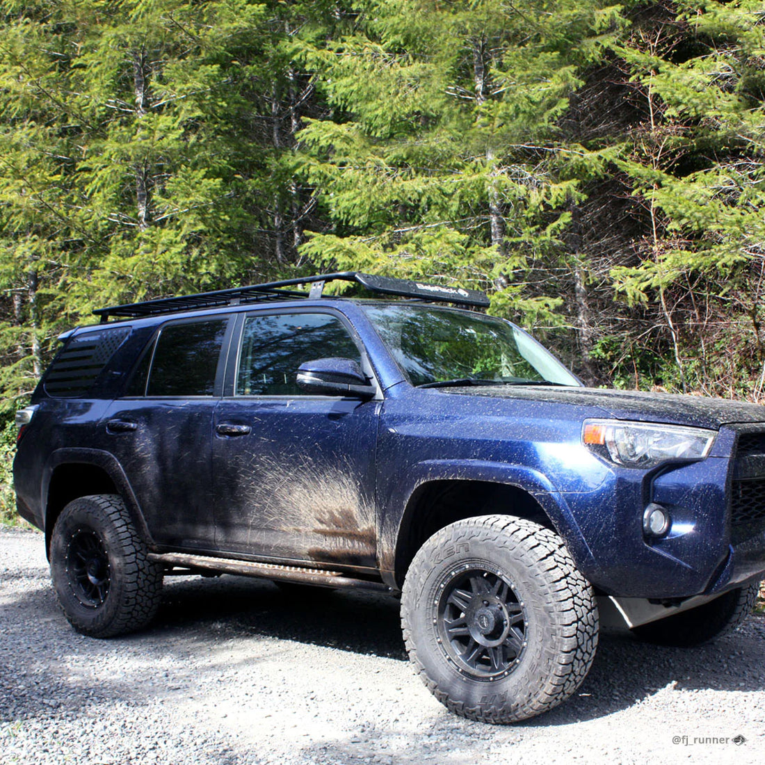 4Runner G5 Roof Rack, Utility Flat (w/sunroof cutout)