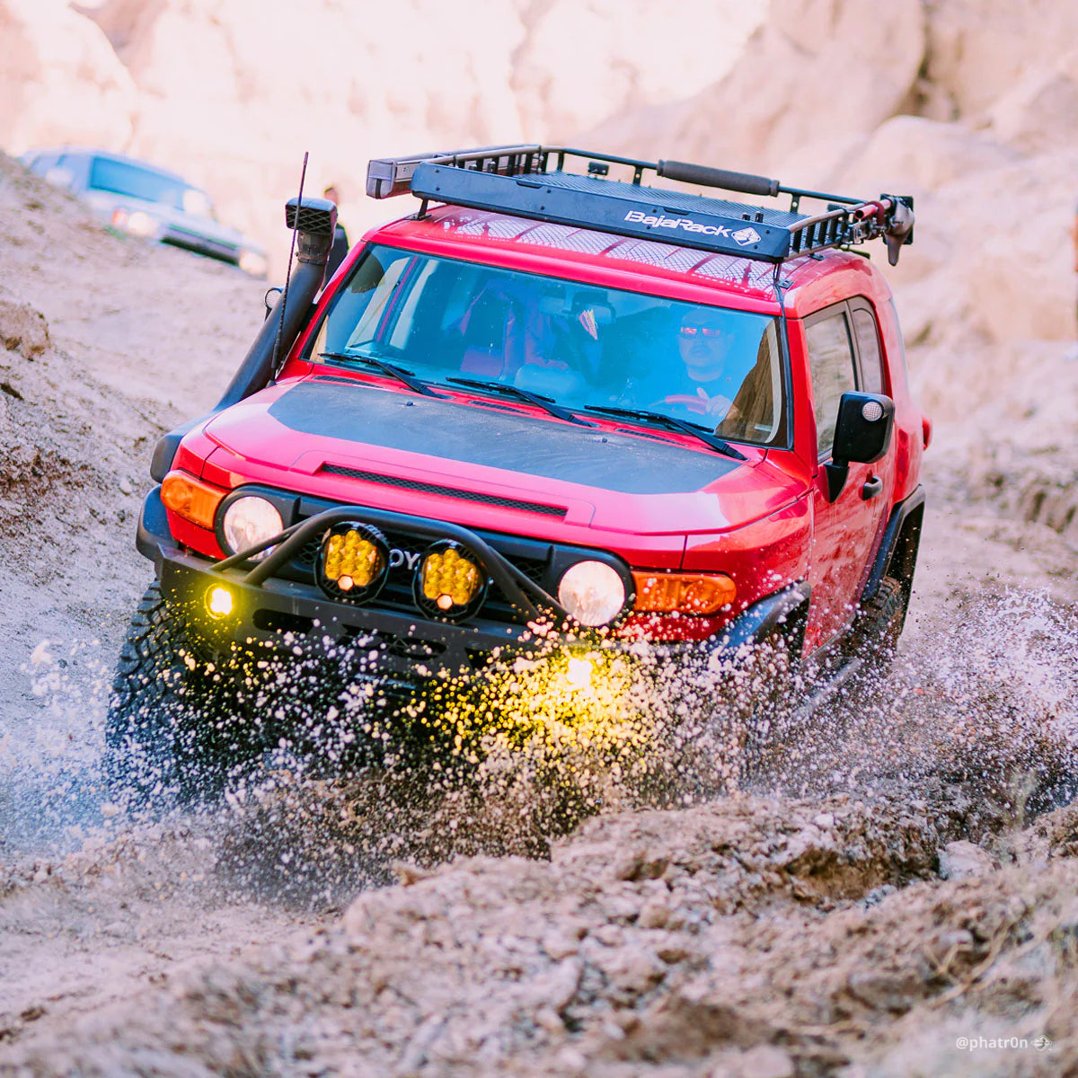 FJ Cruiser Roof Rack - Standard Basket (mesh floor) - Gearlanders
