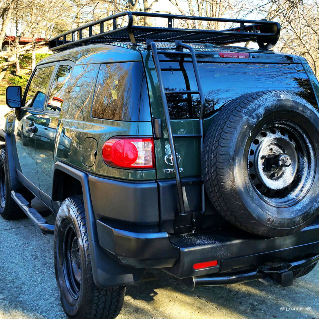 FJ Cruiser Roof Rack - Standard Basket (mesh floor)