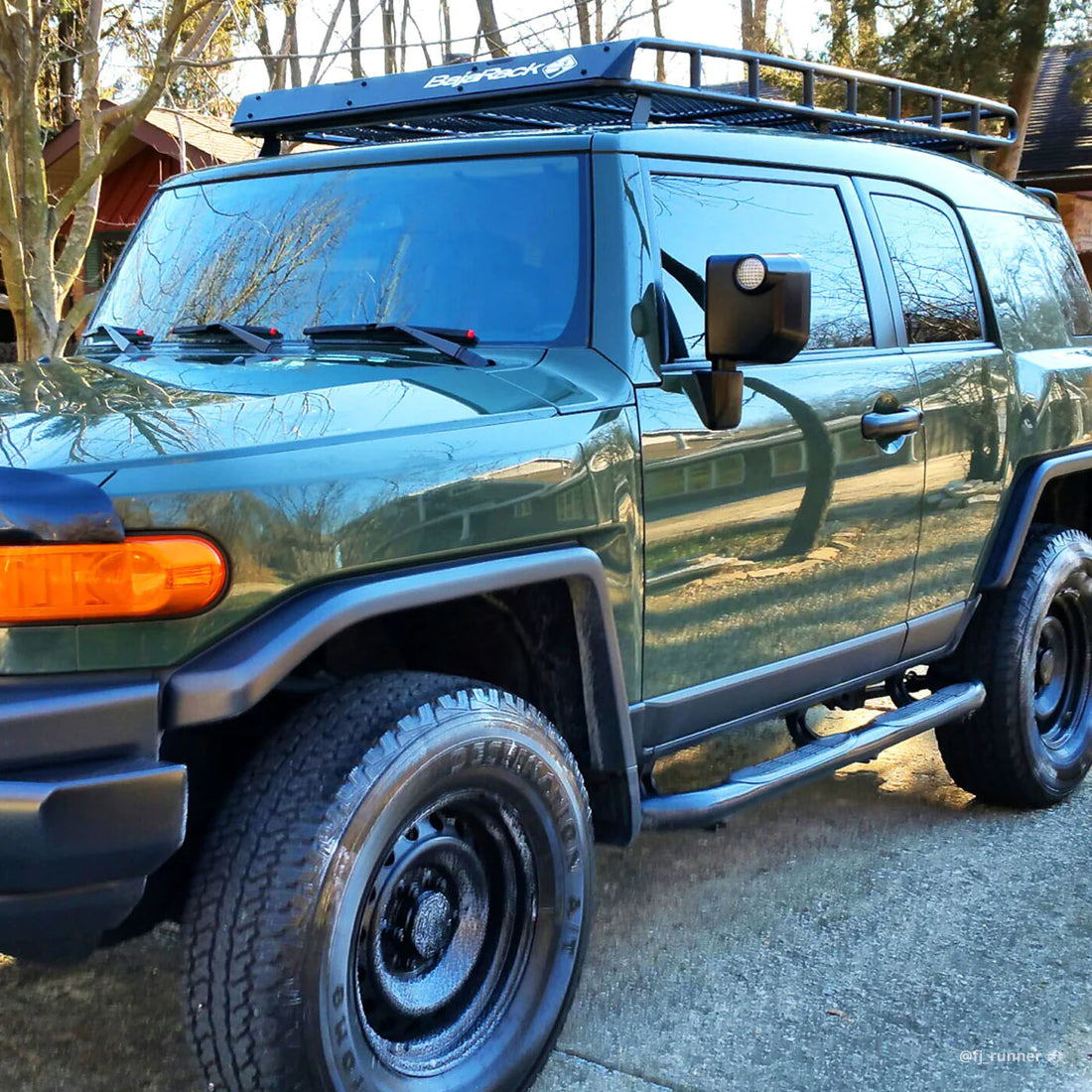 FJ Cruiser Roof Rack - Standard Basket (mesh floor)