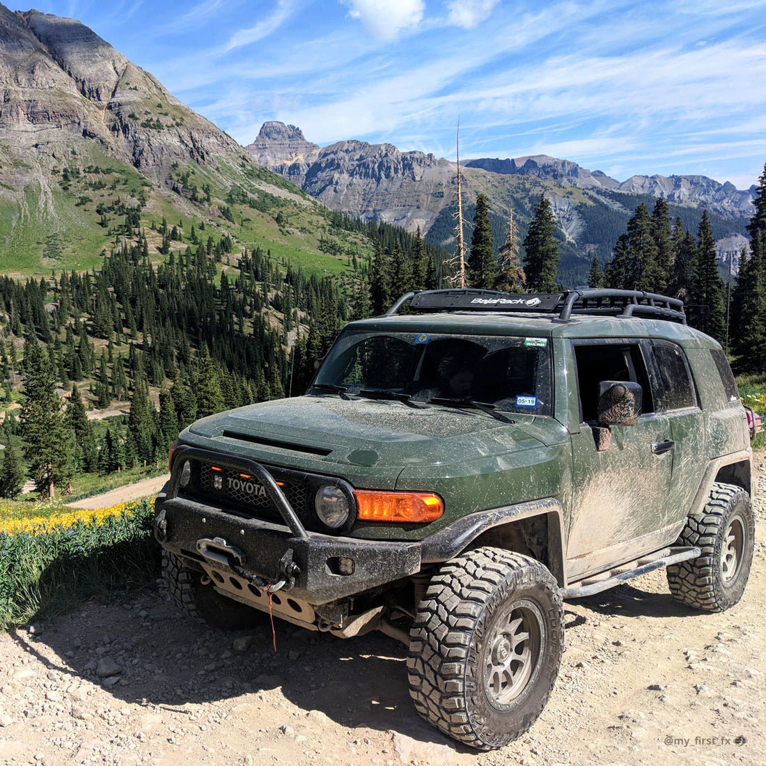 FJ Cruiser OEM Basket Rack