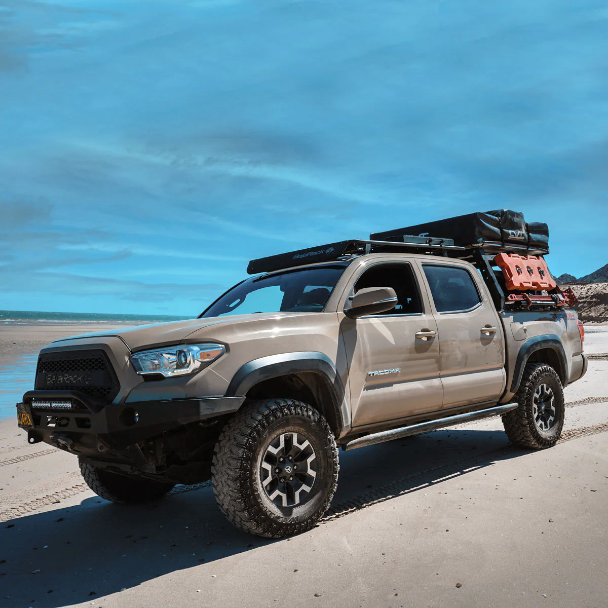 Tacoma Roof Rack with Integrated Light Bar | Gearlanders – Gearlanders.com