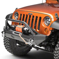 Jeep JK Hiline Front Winch Bumper