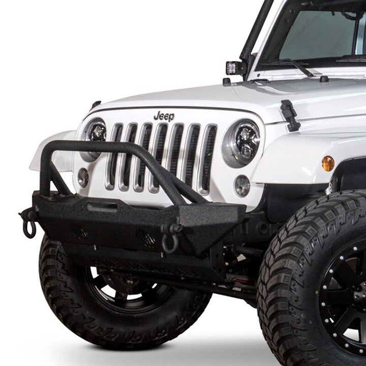 Jeep JK Mid-Stubby Front Winch Bumper