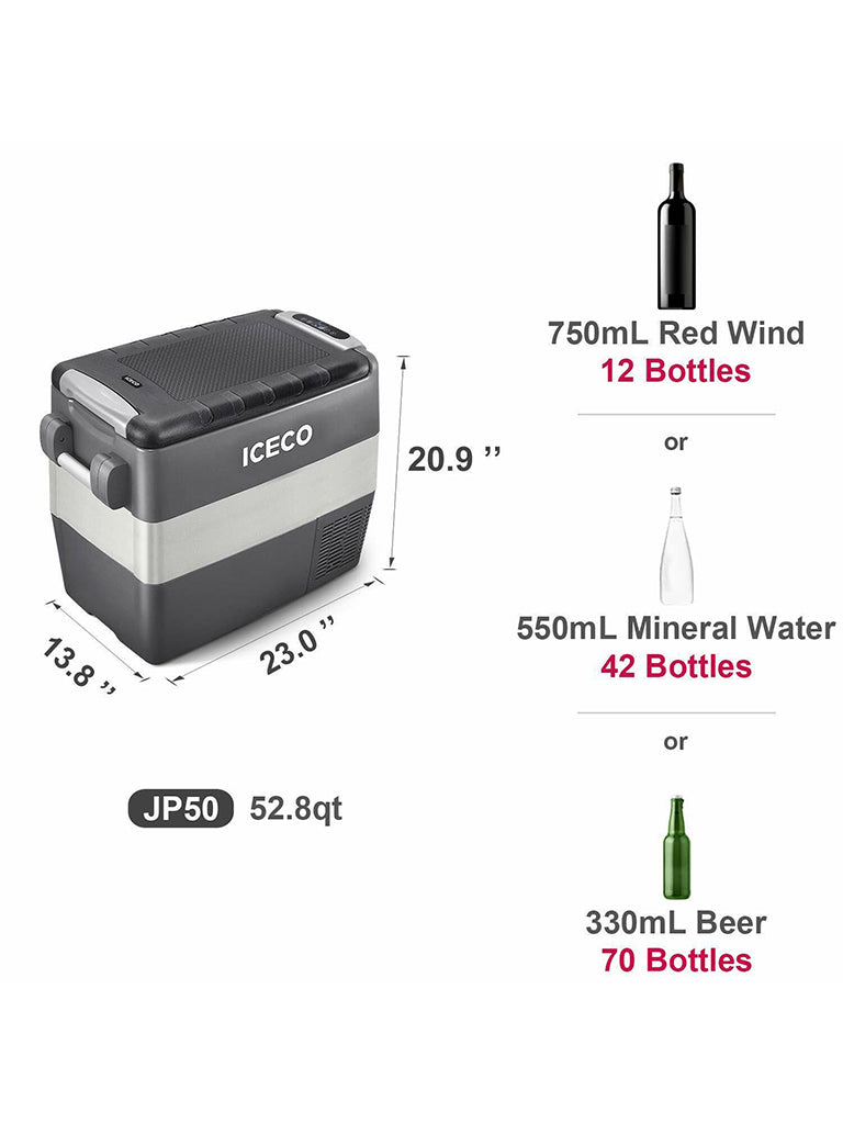 ICECO JP50 12v Refrigerator |  GearLanders