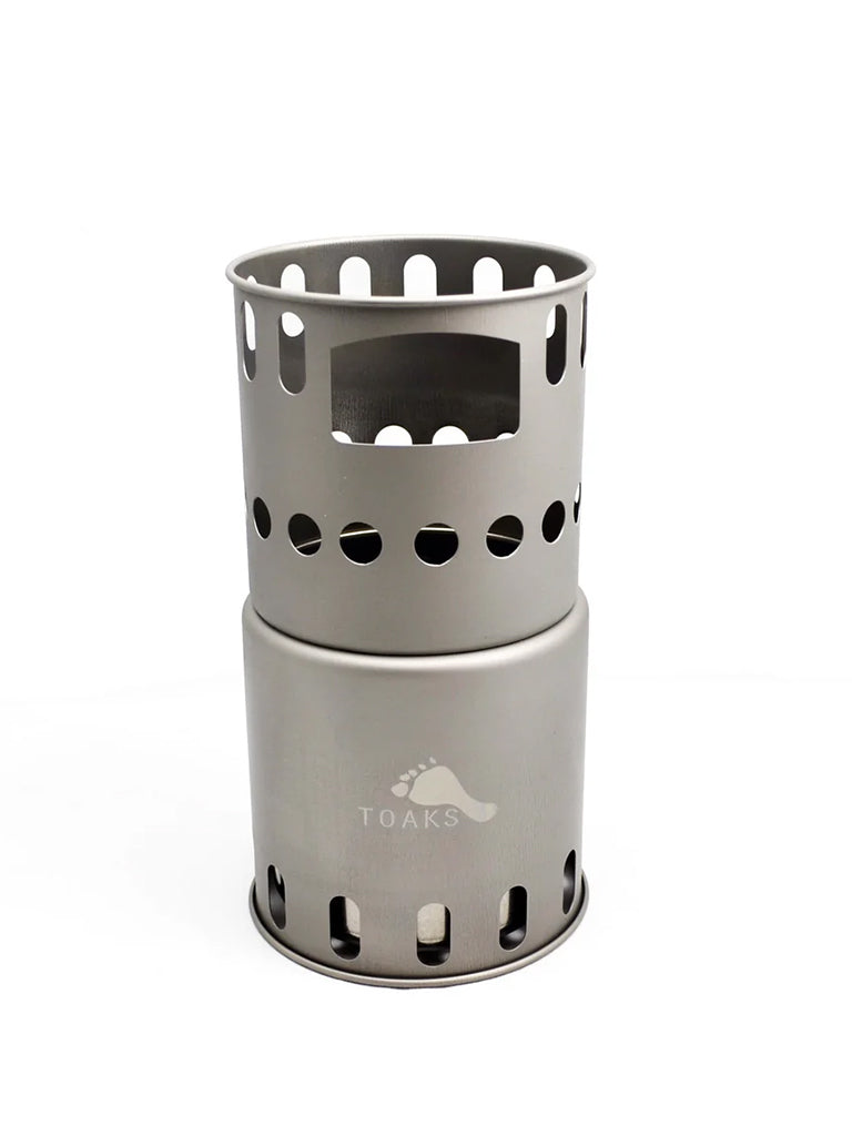 TOAKS Titanium Backpacking Wood Burning Stove