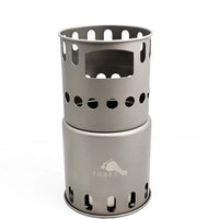 TOAKS Titanium Backpacking Wood Burning Stove