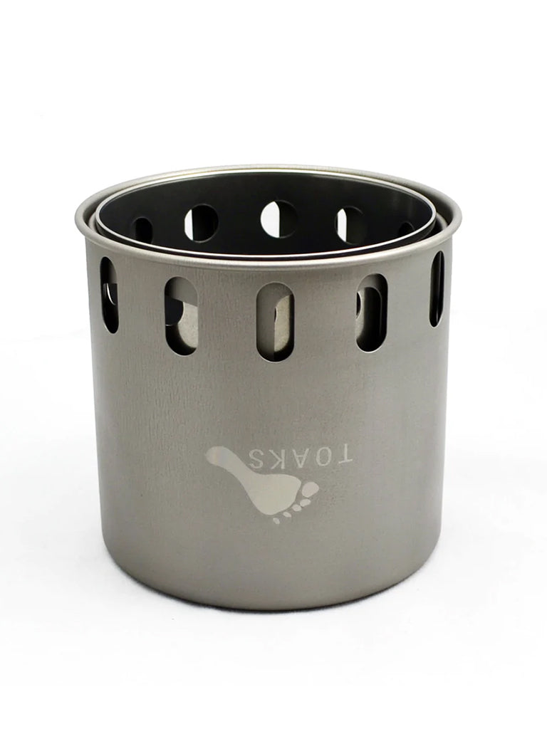 TOAKS Titanium Backpacking Wood Burning Stove