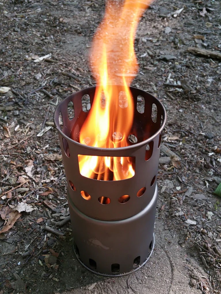 TOAKS Titanium Backpacking Wood Burning Stove