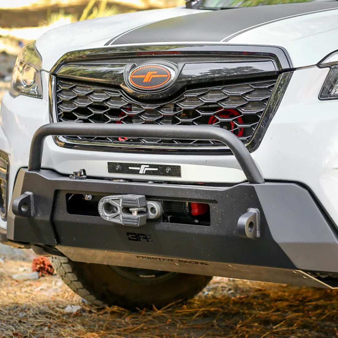 subaru forester winch bumper