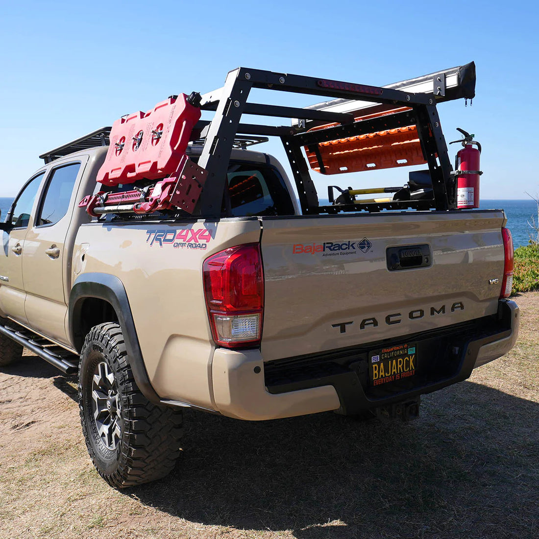 Tacoma Short Bed Rack Overland Rack Gearlanders - Main Image
