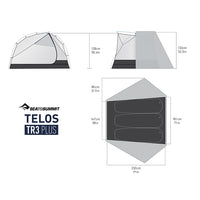 Telos TR3 Plus - Three Person Freestanding Tent (3+ Season)