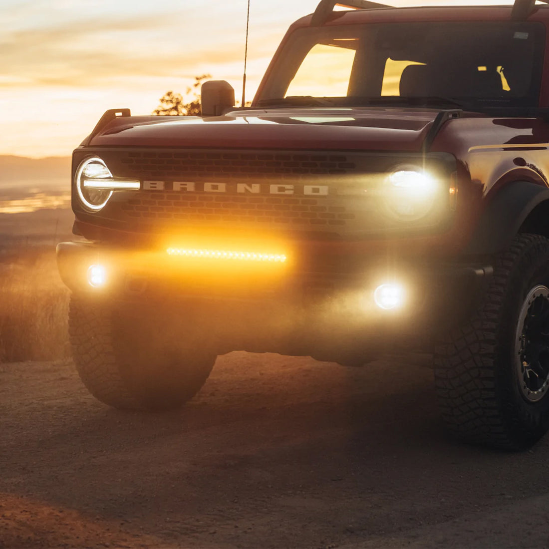 Bronco LED Bumper Fog Light Kit