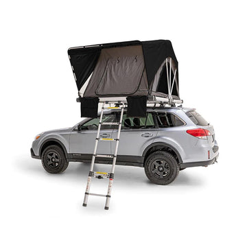 subaru outback with rooftop tent