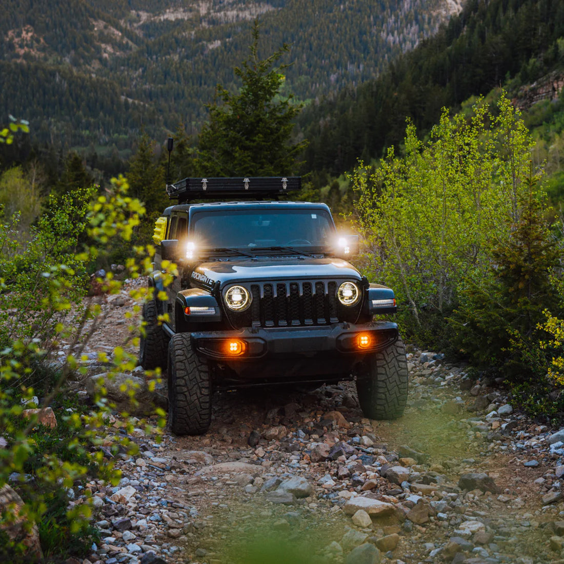 Jeep Gladiator Rubicon LED Fog Light Kit