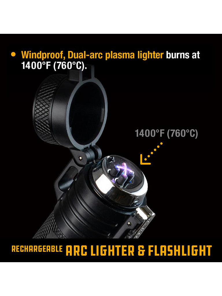 Arc Lighter & LED Flashlight | GearLanders