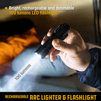 Arc Lighter & LED Flashlight | GearLanders