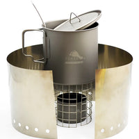 TOAKS Titanium Alcohol Stove System w/650ml Pot